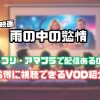 雨 の 中 の 慾 情 アマプラ